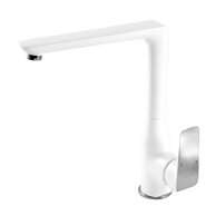 Baterie Novaservis Nobless Tina dřezová, bílá-chrom, 38714,1