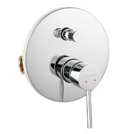 Baterie Novaservis Fiesta vanová, podomítková, s přepínačem, chrom, BFI7P