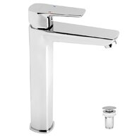 Baterie Novaservis Metalia 58 umyvadlová, s výpustí, ECO, chrom, 58503,0