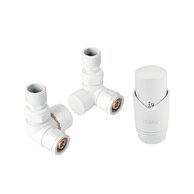 Sada na otopná tělesa Novaservis,rohová, bílá, ZTO30WH