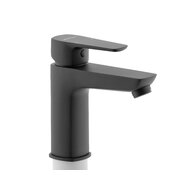 Baterie Novaservis Metalia 58 umyvadlová, s výpustí, ECO, černá, 58003,5