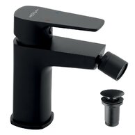 Baterie Novaservis Metalia 58 bidetová, s výpustí, černá, 58011,5