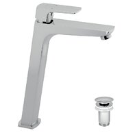 Baterie Novaservis Nobless Ego umyvadlová, s výpustí, chrom, 43503,0