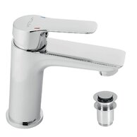 Baterie Novaservis Metalia 54 umyvadlová, s výpustí, chrom, 54002,0