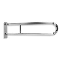 Úchyt Novaservis, 852 mm, dvojitý, sklopný, kartáčovaná nerez, R66813,4