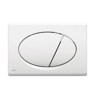 WC tlačítko Alcadrain Basic 7, bílá lesk, M70