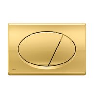 WC tlačítko Alcadrain Basic 7, zlatá lesk, M75