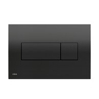 WC tlačítko Alcadrain Basic 3, černá lesk, M378