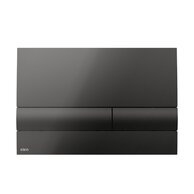 WC tlačítko Alcadrain Basic 17, černá lesk, M1718