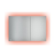 WC tlačítko Alcadrain Air Light s podsvícením, alunox mat, AIR LIGHT