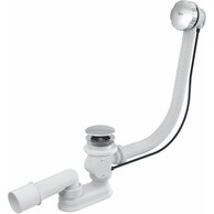 Sifon vanový Alcadrain kov, automat komplet délka 80cm A55KM-80