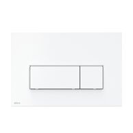 WC tlačítko Alcadrain Thin 5, bílá lesk, M570