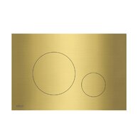 WC tlačítko Alcadrain Turn, mosaz, TURN-BRASS