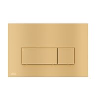 WC tlačítko Alcadrain Thin 5, gold mat, M57-G-M
