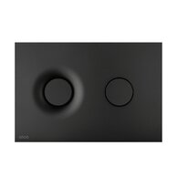 WC tlačítko Alcadrain Dot.Dot., černá mat, M1978