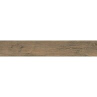 Dlažba Cersanit Rustic brown struktura mat rektifikovaná 20x120 OP498-027-1