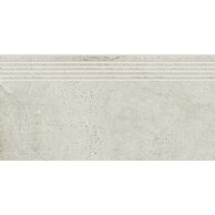 Schodovka Cersanit Newstone white mat rektifikovaná 30x60 OD663-066