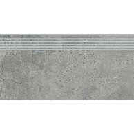 Schodovka Cersanit Newstone grey mat rektifikovaná 30x60 OD663-073