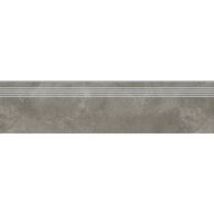 Schodovka Cersanit Quenos grey mat rektifikovaná 30x120 OD661-078