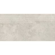 Schodovka Cersanit Quenos white mat rektifikovaná 30x60 OD661-076