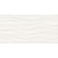 Obklad Cersanit Soft Romantic PS803 white wave struktura mat 30x60 W564-002-1