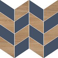 Mozaika Cersanit Love You Navy full pololesk rektifikovaná 29x29 ND1034-004