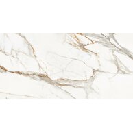 Dlažba Cersanit Calacatta Arabesco white pololesk rektifikovaná 60x120