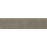 Schodovka Cersanit Foggy Night taupe mat rektifikovaná 30x120