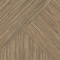 Dlažba Cersanit Woodray brown struktura mat rektifikovaná 60x60