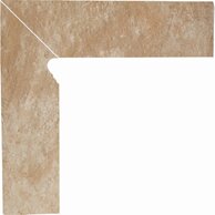 Sokl Paradyz Ilario beige 2 prvky levý struktura mat 8x30