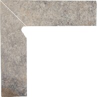 Sokl Paradyz Viano grys 2 prvky levý struktura mat 8x30