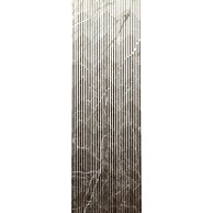 Dekor Paradyz Arctic Storm nero struktura lesk rektifikovaný 30x90
