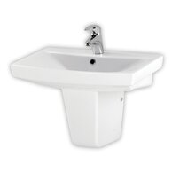 Umyvadlo Cersanit Carina 60 nábytkové, s otvorem, s přepadem, bílá, K31-006
