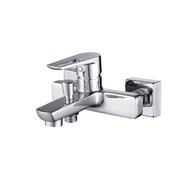 Baterie Cersanit Mille vanová sprchová nástěnná, bez příslušenství, chrom, S951-006