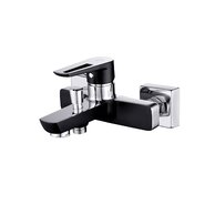 Baterie Cersanit Mille vanová sprchová nástěnná, bez příslušenství, černá, S951-009