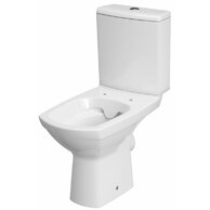 WC mísa Cersanit Carina 480 kombi bílá 010 zadní odpad Clean On nádržka 3/5 bez sedátka, K31-045