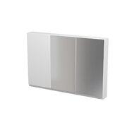 Nábytkový set Cersanit Moduo 120, skříňka 40 zrcadlová závěsná bílá 2x, skříňka 40 závěsná horní bílá,