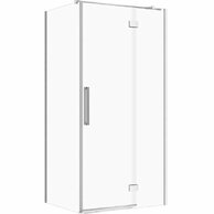 Sprchový kout Cersanit Crea 100x80x200 obdélníkový chrom s panty pravý, set B841, S601-206