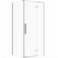 Sprchový kout Cersanit Crea 90x90x200 čtvercový chrom s panty pravý, set B675, S601-136