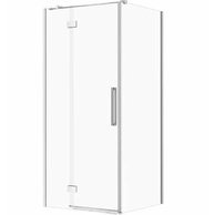 Sprchový kout Cersanit Crea 90x90x200 čtvercový chrom s panty levý, set B692, S601-137