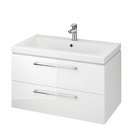 Skříňka Cersanit Lara 80 s umyvadlem Como bílá set 809 DSM, S801-149-DSM