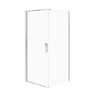 Sprchový kout Cersanit Moduo 80x90x195 obdélníkový chrom s panty levý, set C384, S601-481