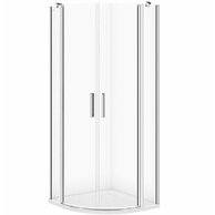 Sprchový kout Cersanit Moduo 80x80x195 čtvrtkruhový R55, S162-009