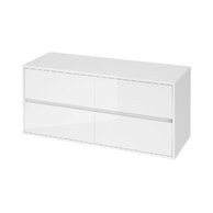 Skříňka Cersanit Crea 120 s deskou bílá, S931-002