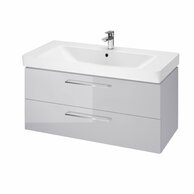 Skříňka Cersanit Lara Mille 100 s umyvadlem šedá set B307 DSM, S801-332-DSM