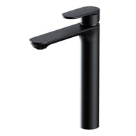 Baterie Cersanit Crea umyvadlová stojánková vysoká, s příslušenstvím, bez výpusti, černá, S951-332