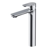 Baterie Cersanit Crea umyvadlová stojánková vysoká, s příslušenstvím, bez výpusti, chrom, S951-329