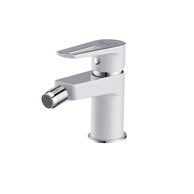 Baterie Cersanit Mille bidetová stojánková, s příslušenstvím, s výpustí, bílá, S951-348