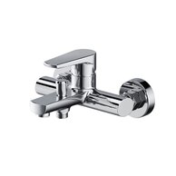 Baterie Cersanit Moduo vanová sprchová nástěnná, bez příslušenství, chrom, S951-346