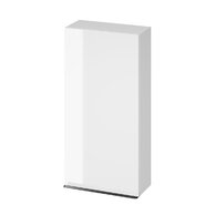Skříňka Cersanit Virgo 40 závěsná bílá černá úchytka, S522-036